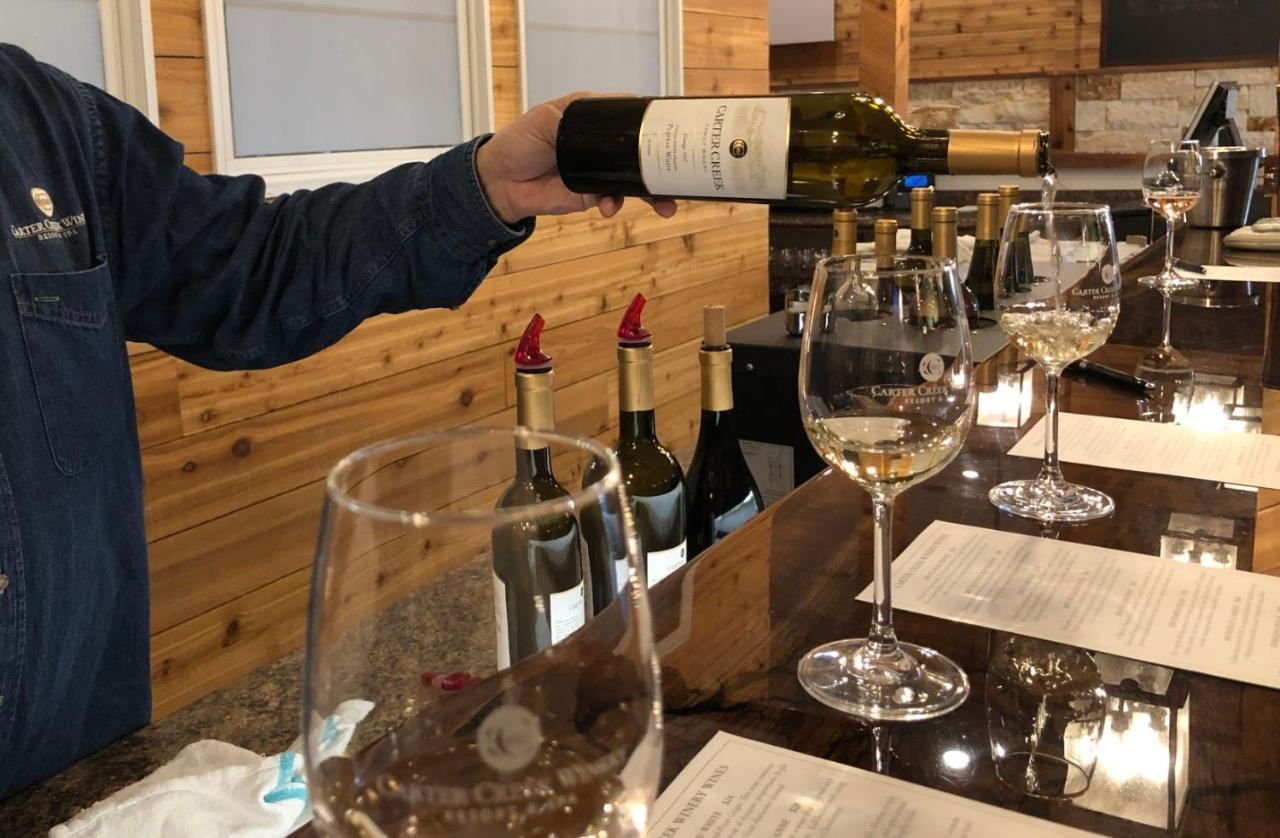 Carter Creek Winery Resort & Spa Johnson City Eksteriør billede